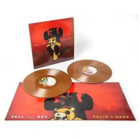 Fall Out Boy Folie A Deux 2-LP ~ Ltd Ed Colored Vinyl (Brown) ~ New/Sealed!